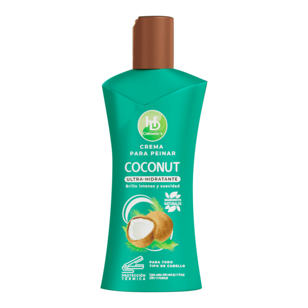 Crema para peinar HD Coconut ultra-hidratante