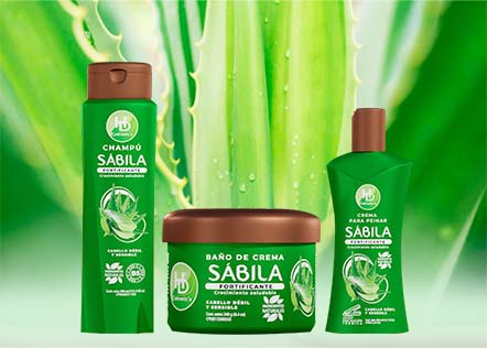 HD Cosmetics - Linea de Sabila para el cuidado del cabello